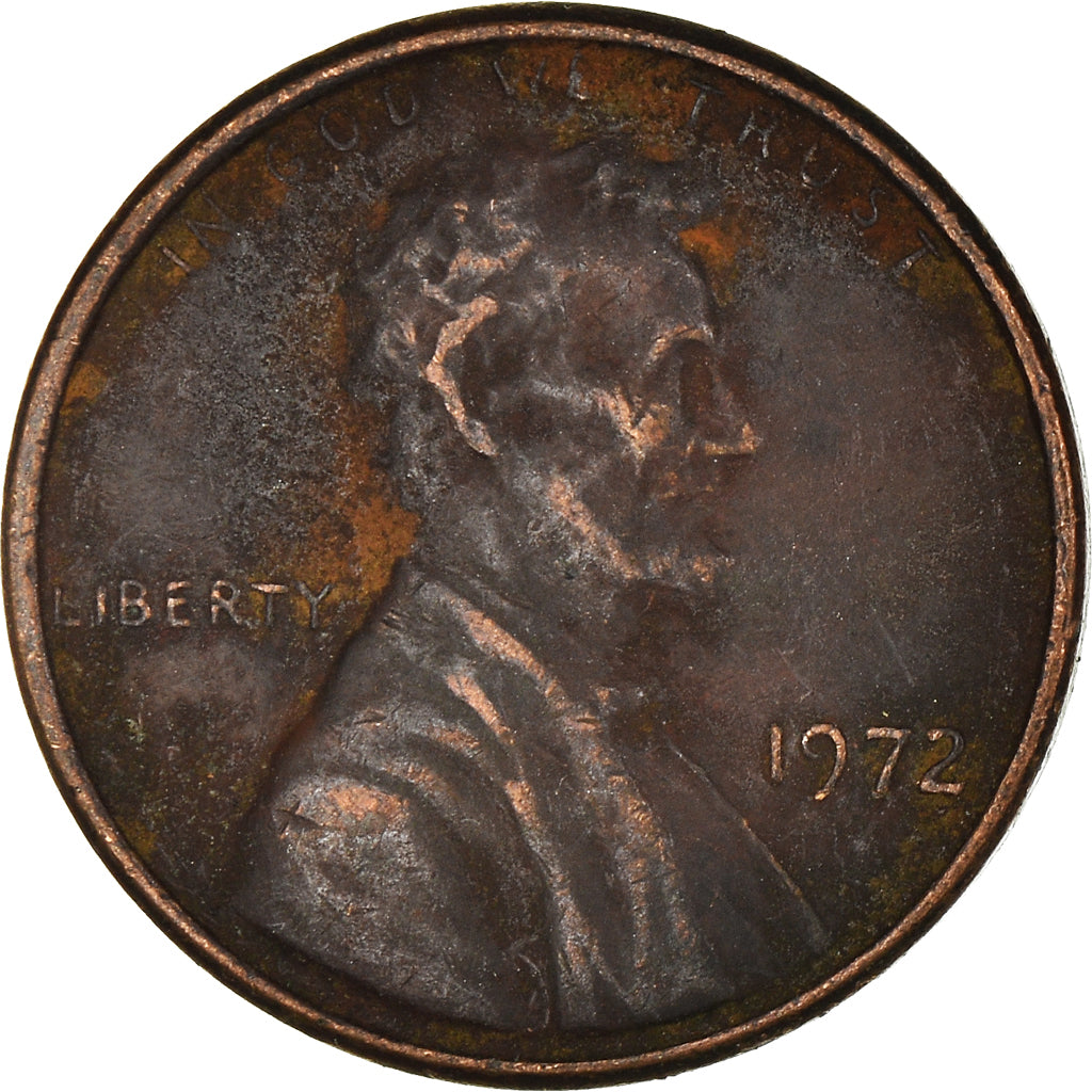 Münze, Vereinigte Staaten, Cent, 1972