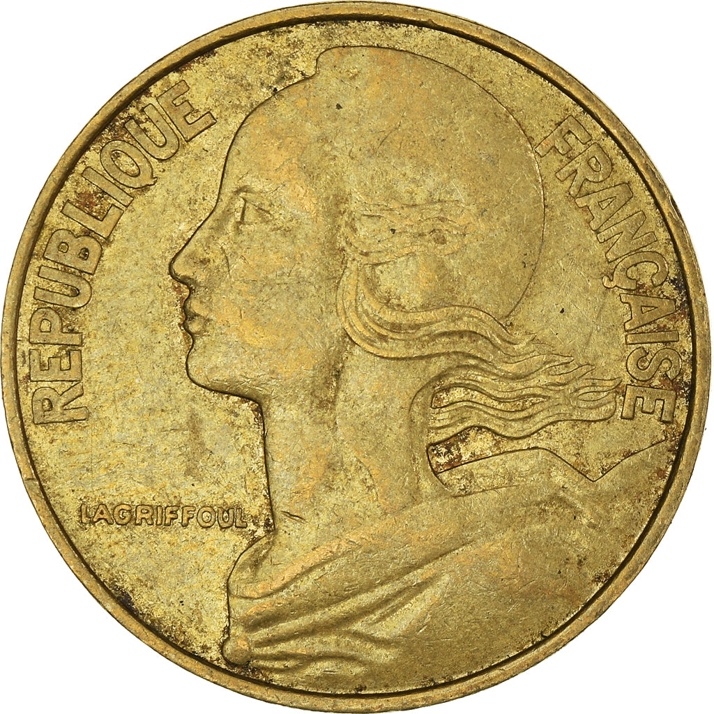 Münze, Frankreich, 20 Centimes, 1981