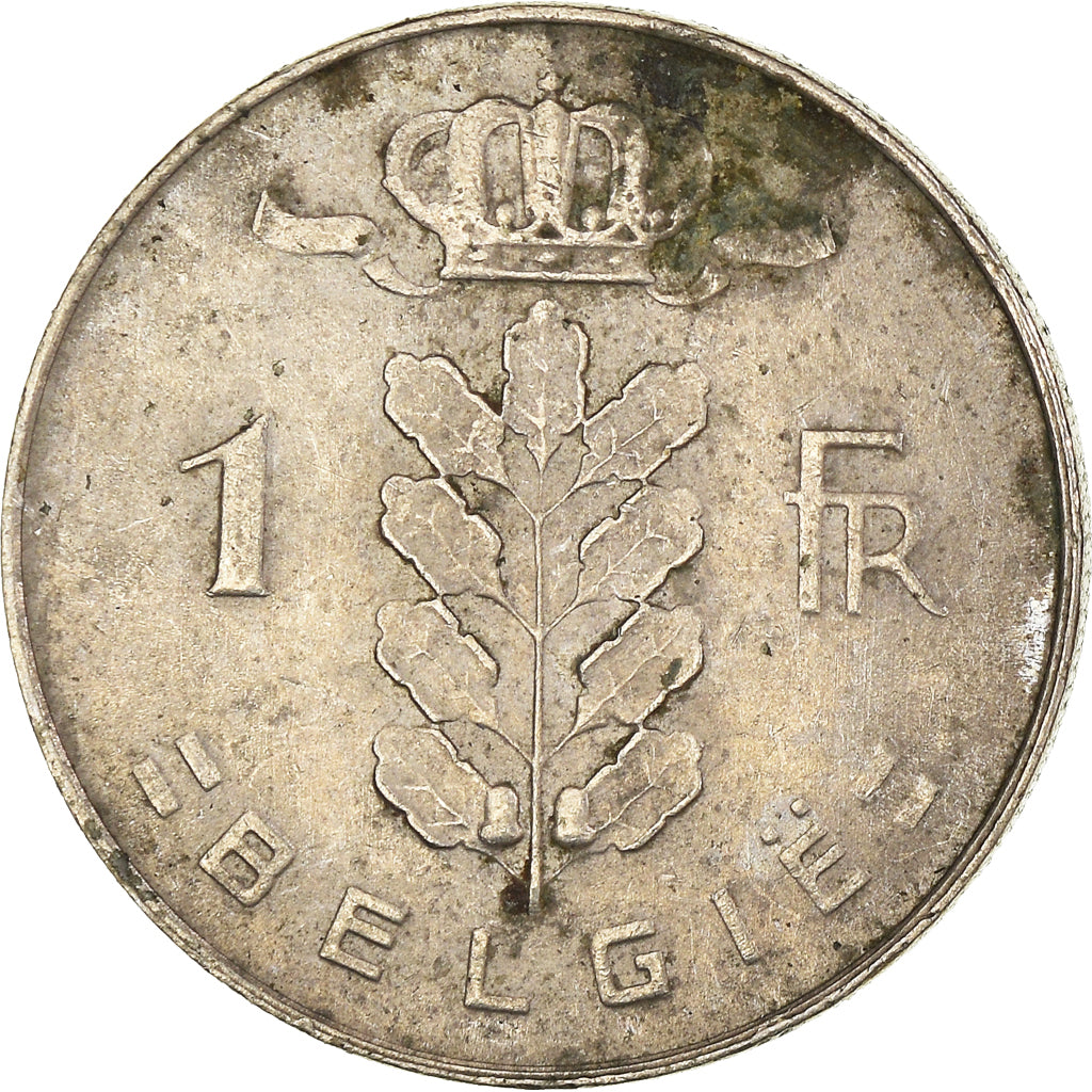 Coin, Belgium, Franc, 1975
