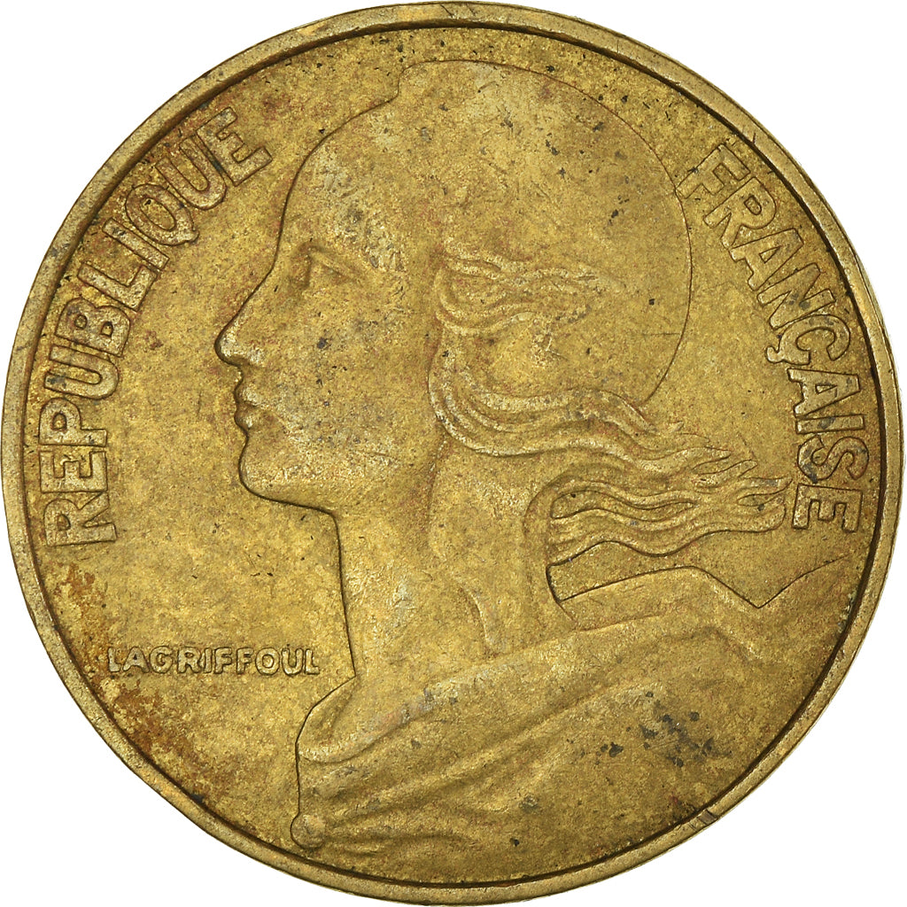 Moneta, Francia, 20 Centimes, 1978