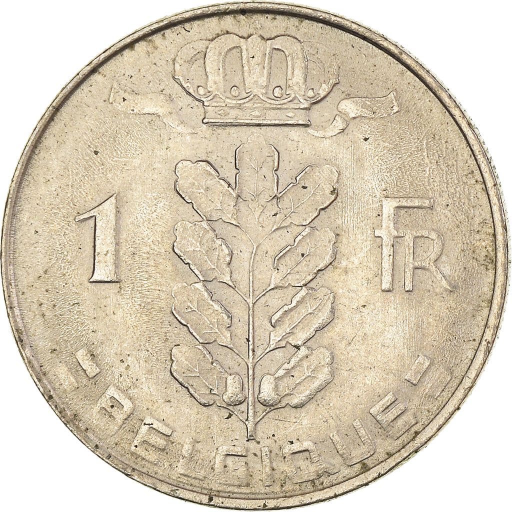 Coin, Belgium, Franc, 1977