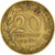 Moneta, Francja, 20 Centimes, 1963