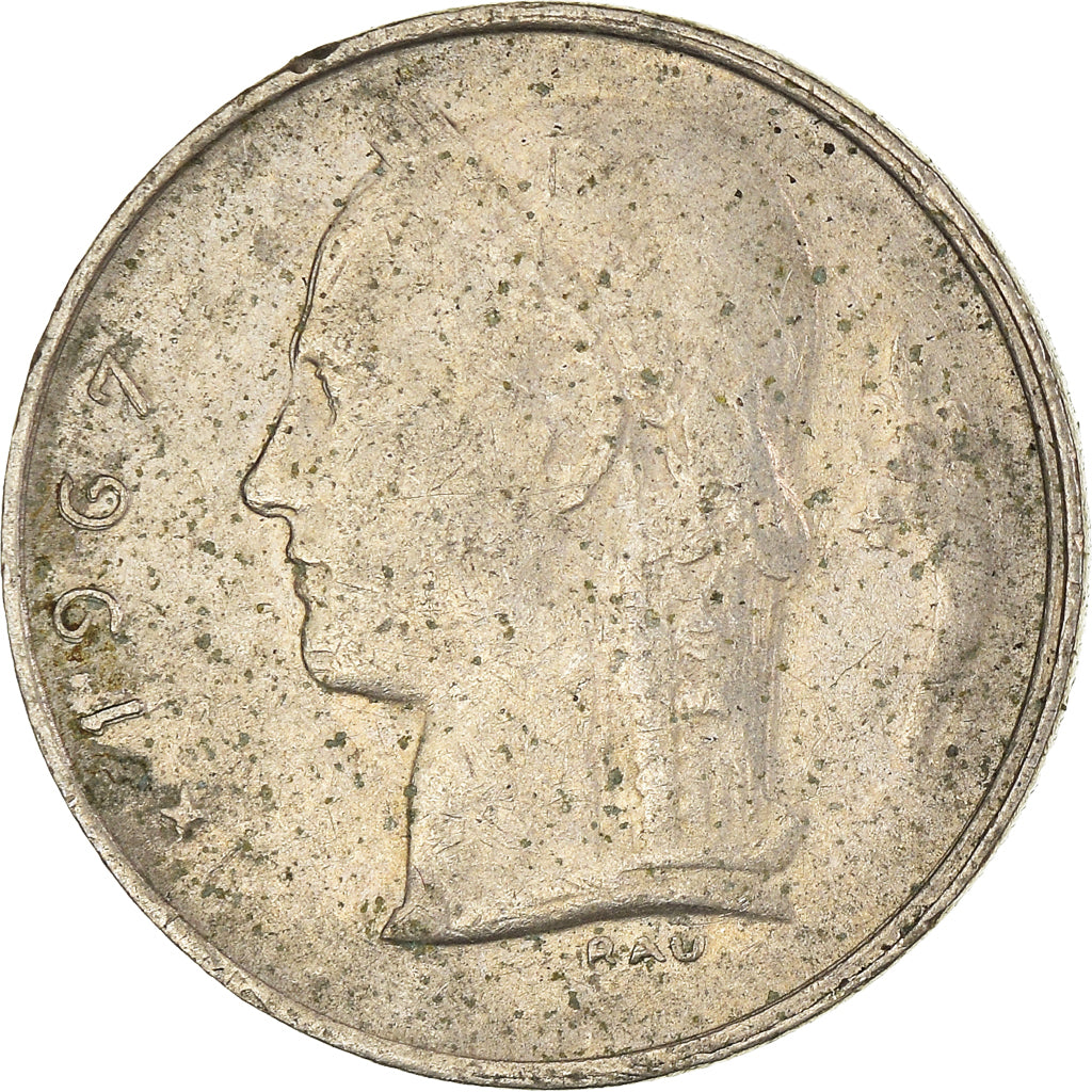 Coin, Belgium, Franc, 1967