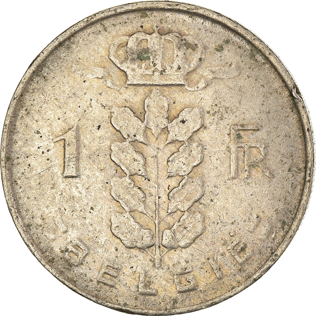 Coin, Belgium, Franc, 1967