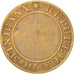 Dominican Republic, 1/4 Réal, 1844, EF(40-45), Bronze, KM:1