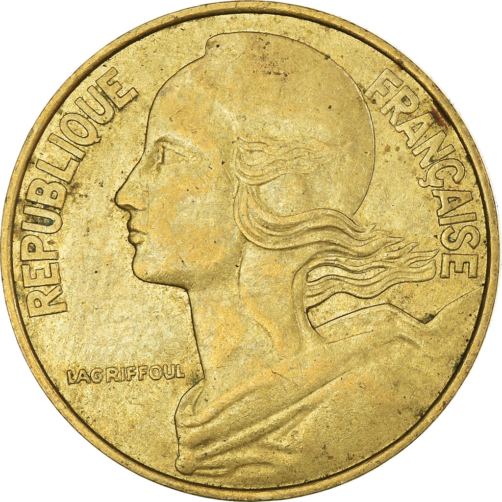 Monnaie, France, 20 Centimes, 1982