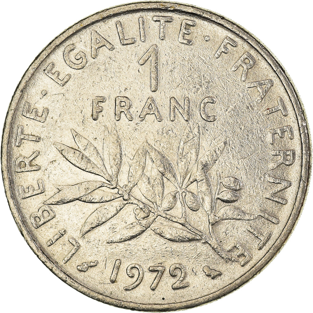 Moneta, Francia, Franc, 1972