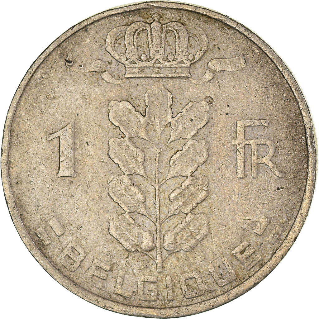 Coin, Belgium, Franc, 1962