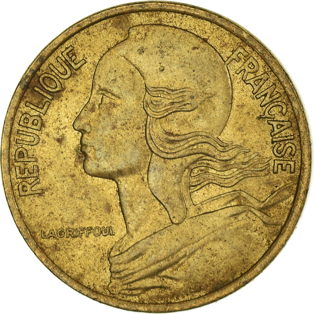 Moneta, Francja, 5 Centimes, 1978