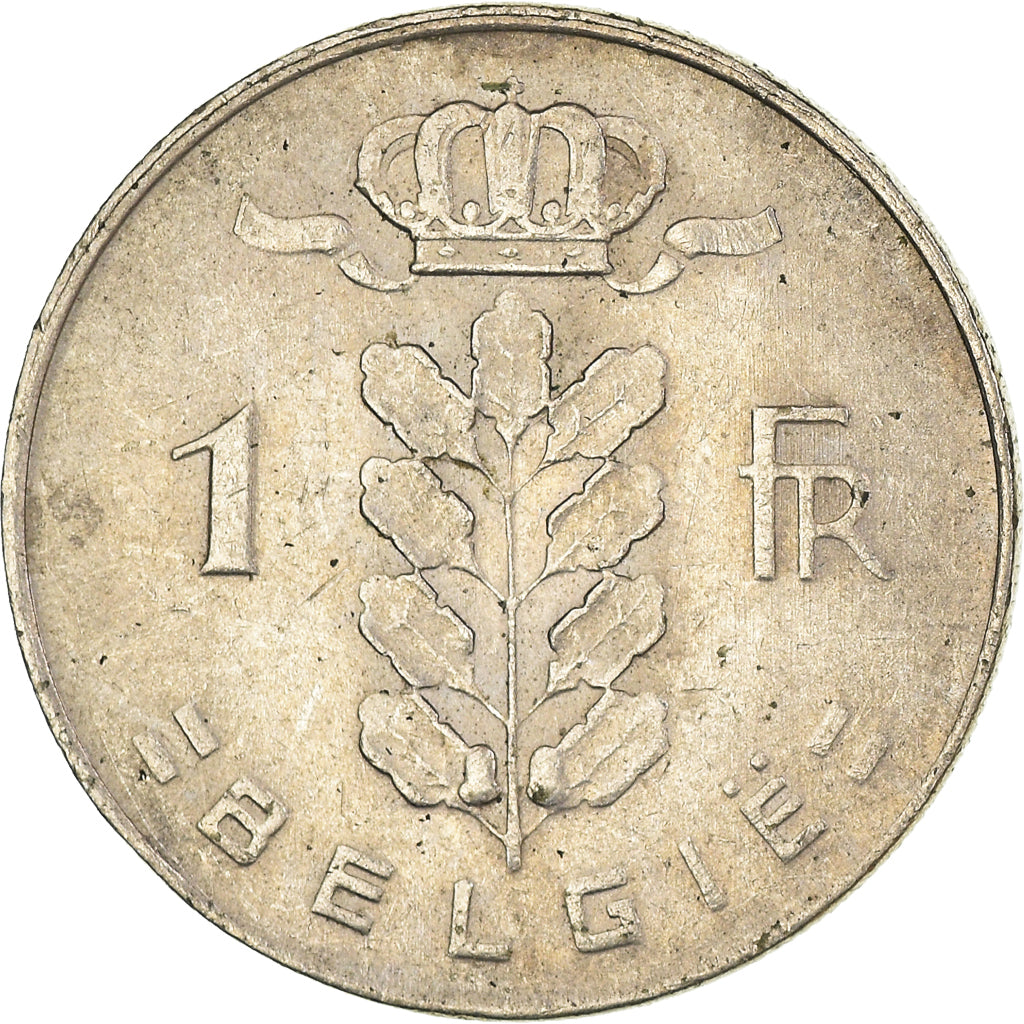 Coin, Belgium, Franc, 1975