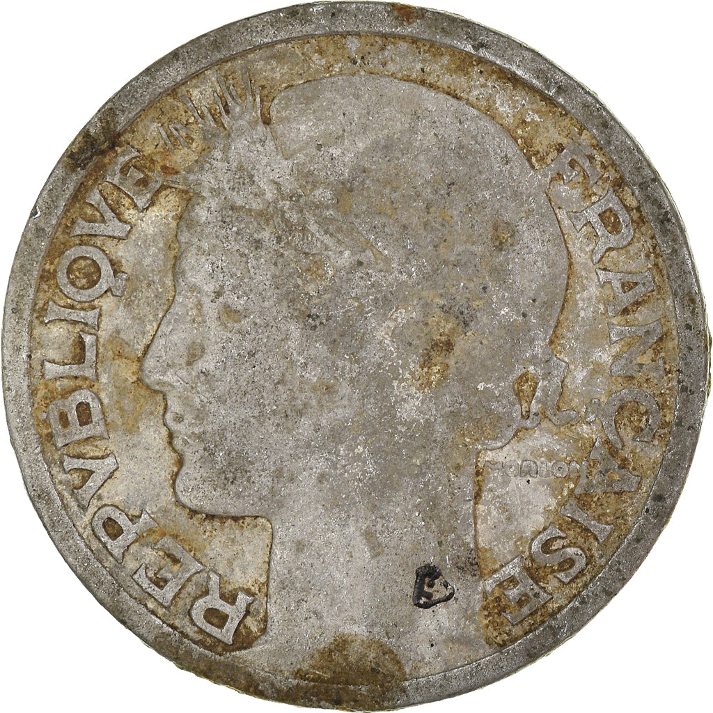 Moneta, Francia, 2 Francs, 1945