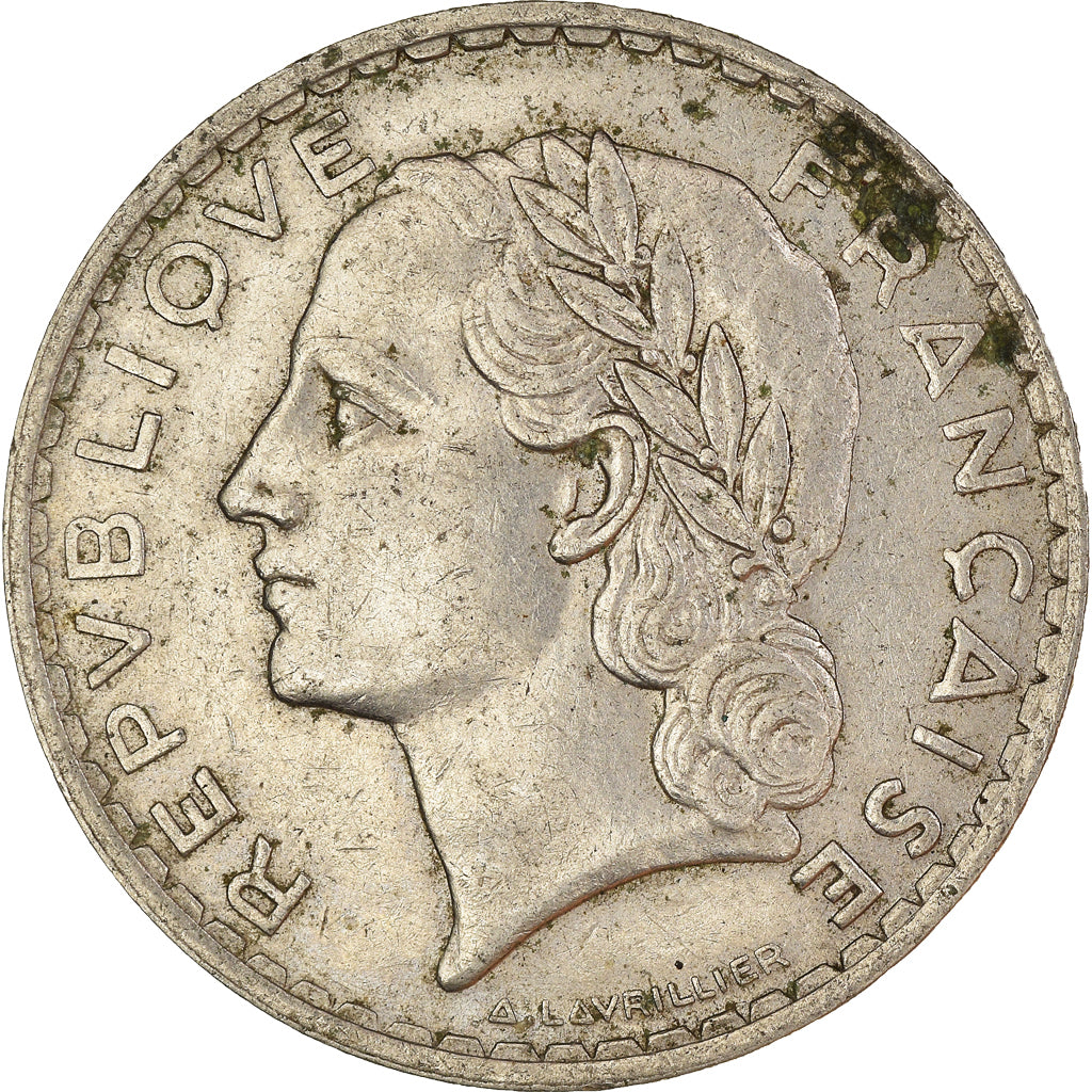 Moneda, Francia, 5 Francs, 1933