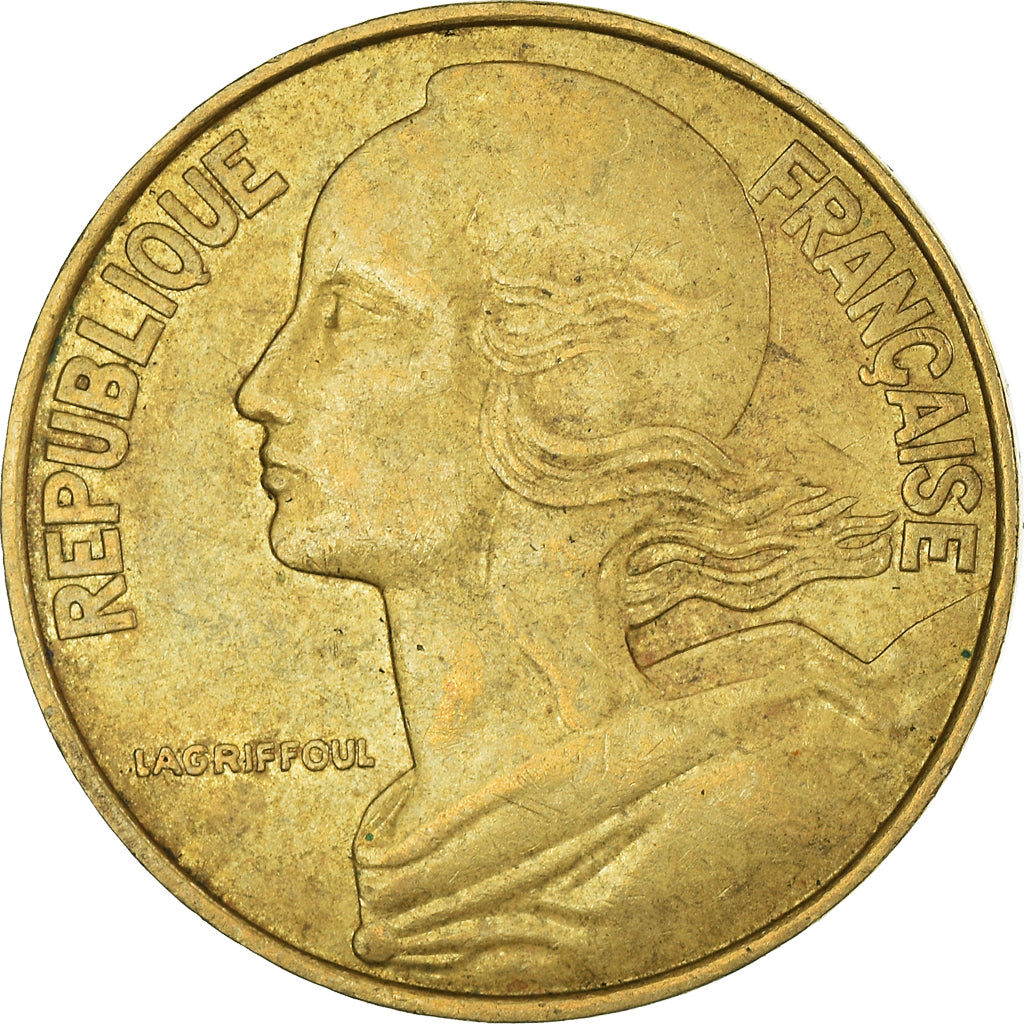 Münze, Frankreich, 20 Centimes, 1986