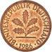 Moneta, Niemcy - RFN, Pfennig, 1986