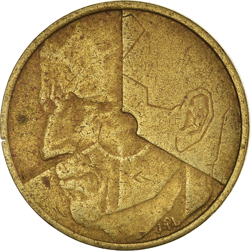 Moneta, Belgia, 5 Francs, 5 Frank, 1986