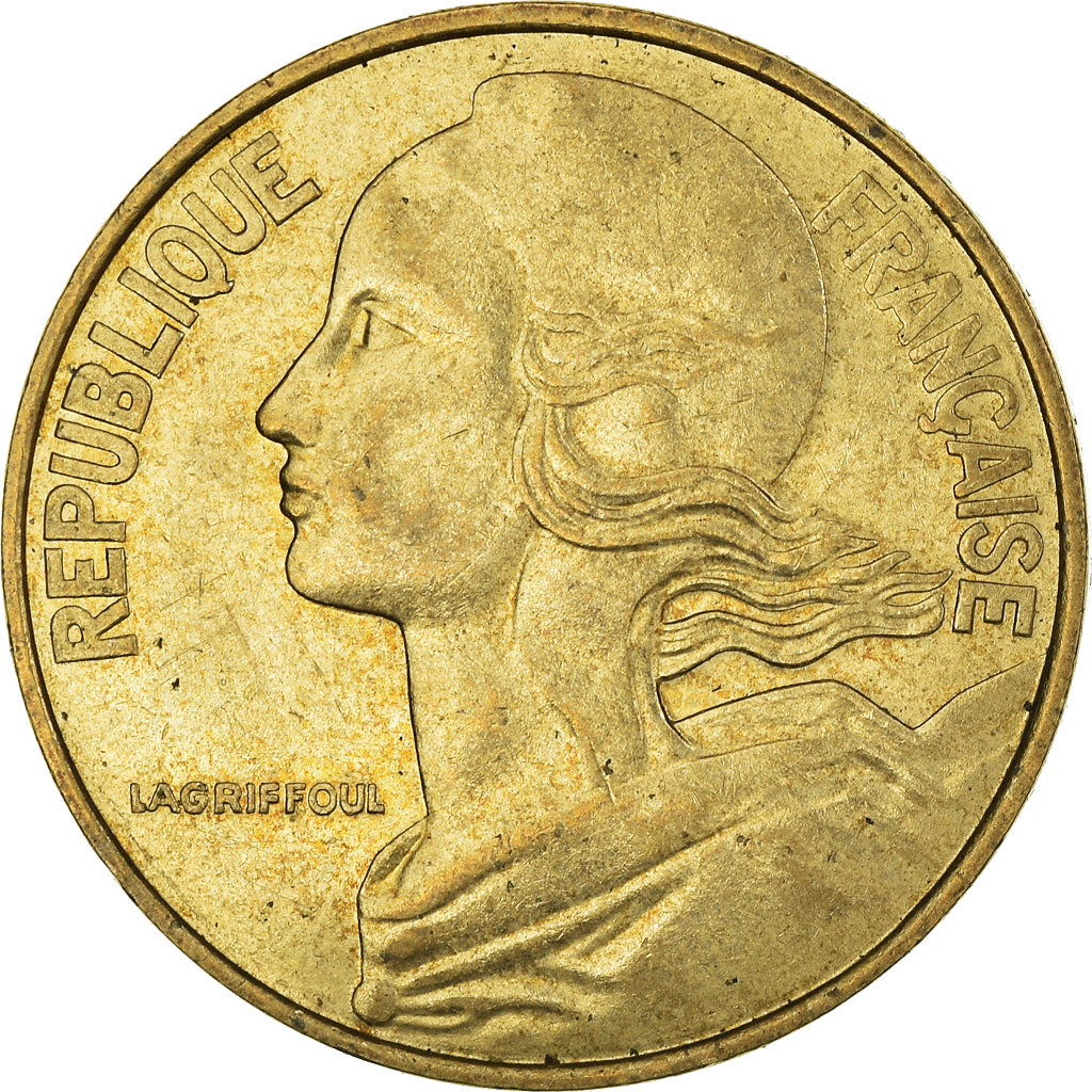 Moeda, França, 20 Centimes, 1981