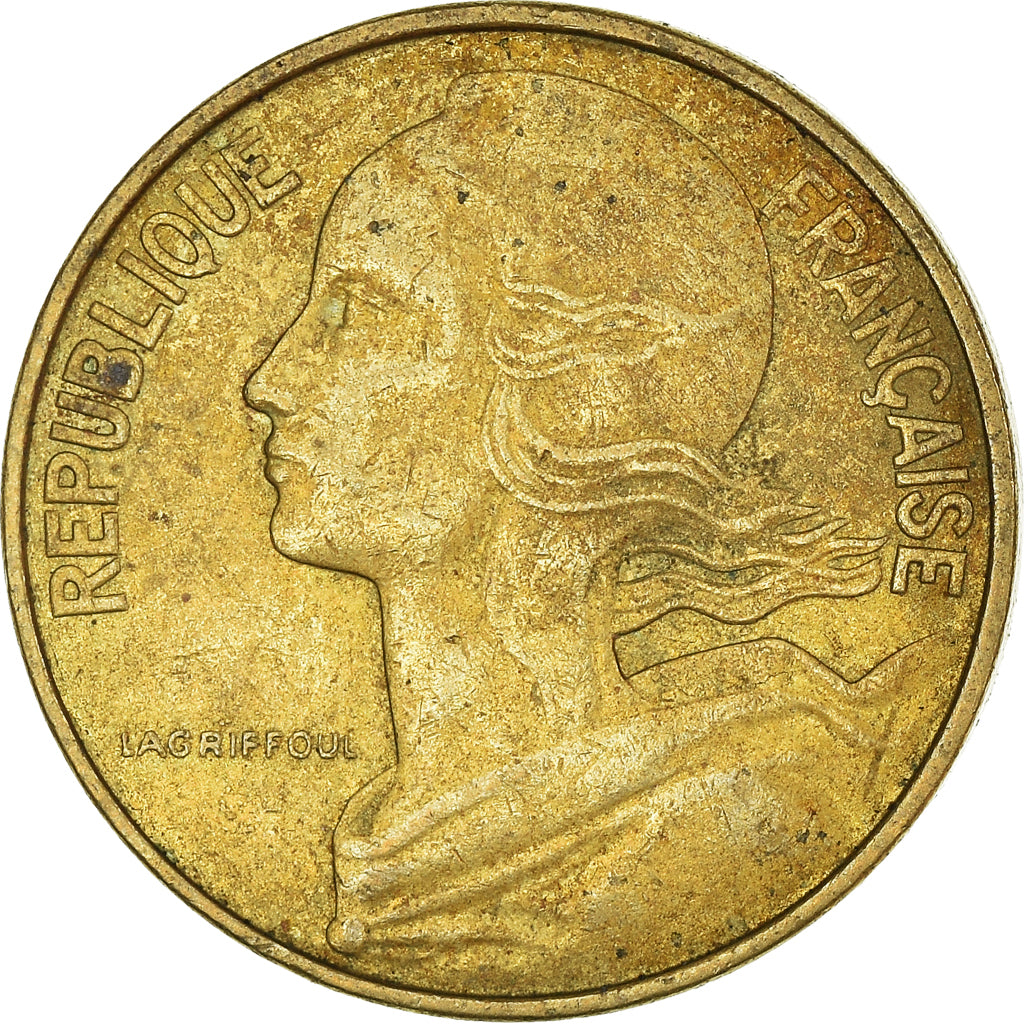 Münze, Frankreich, 10 Centimes, 1981