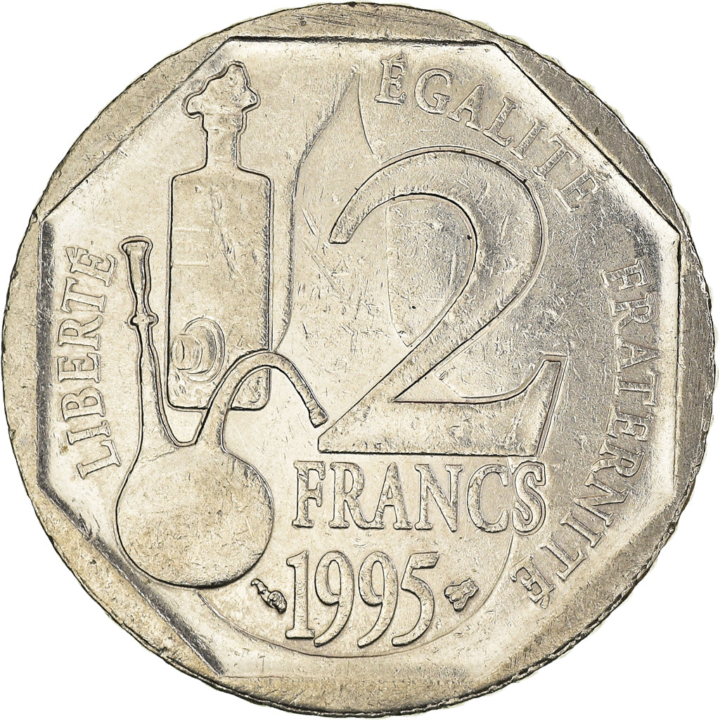 Moneta, Francia, 2 Francs, 1995