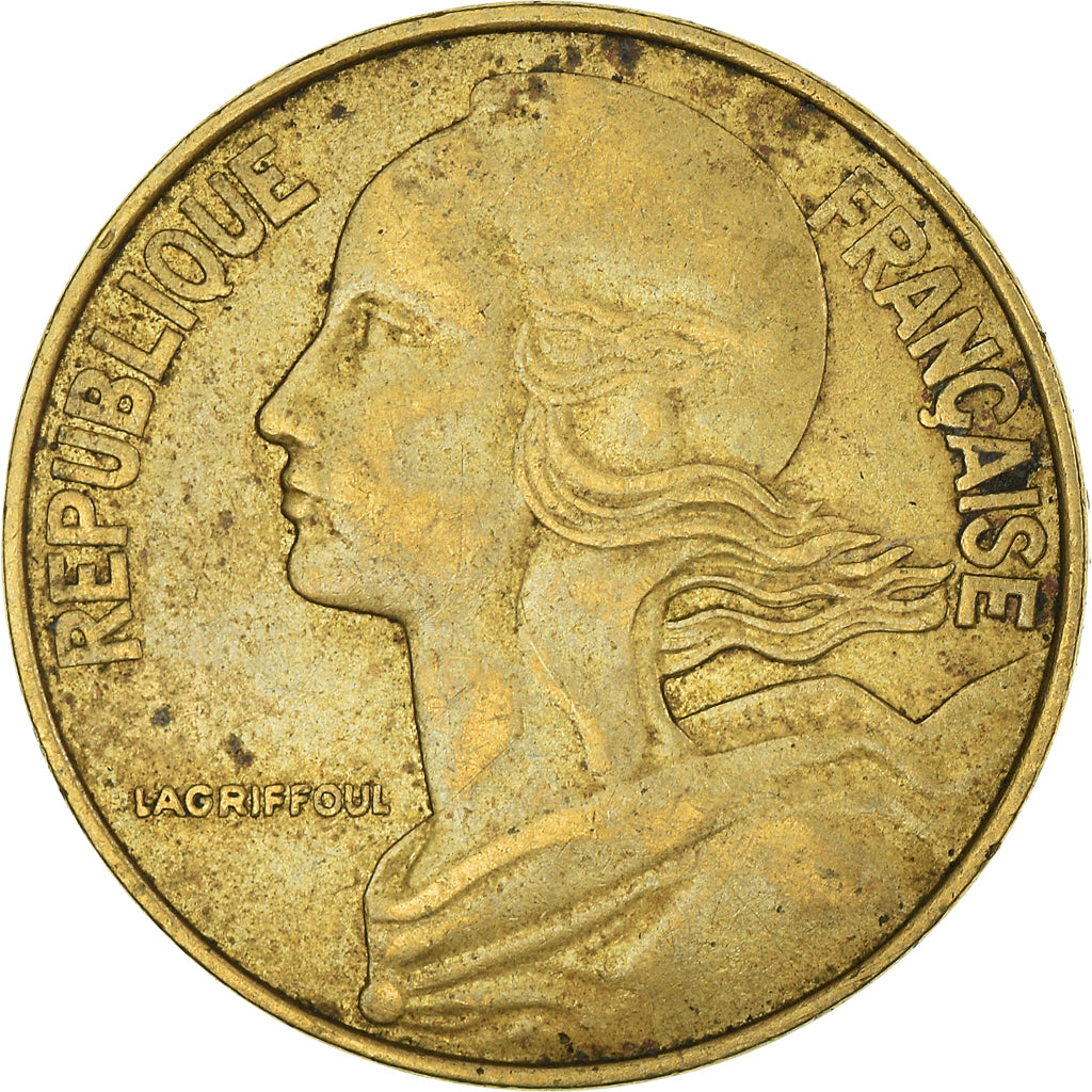 Munten, Frankrijk, 20 Centimes, 1979
