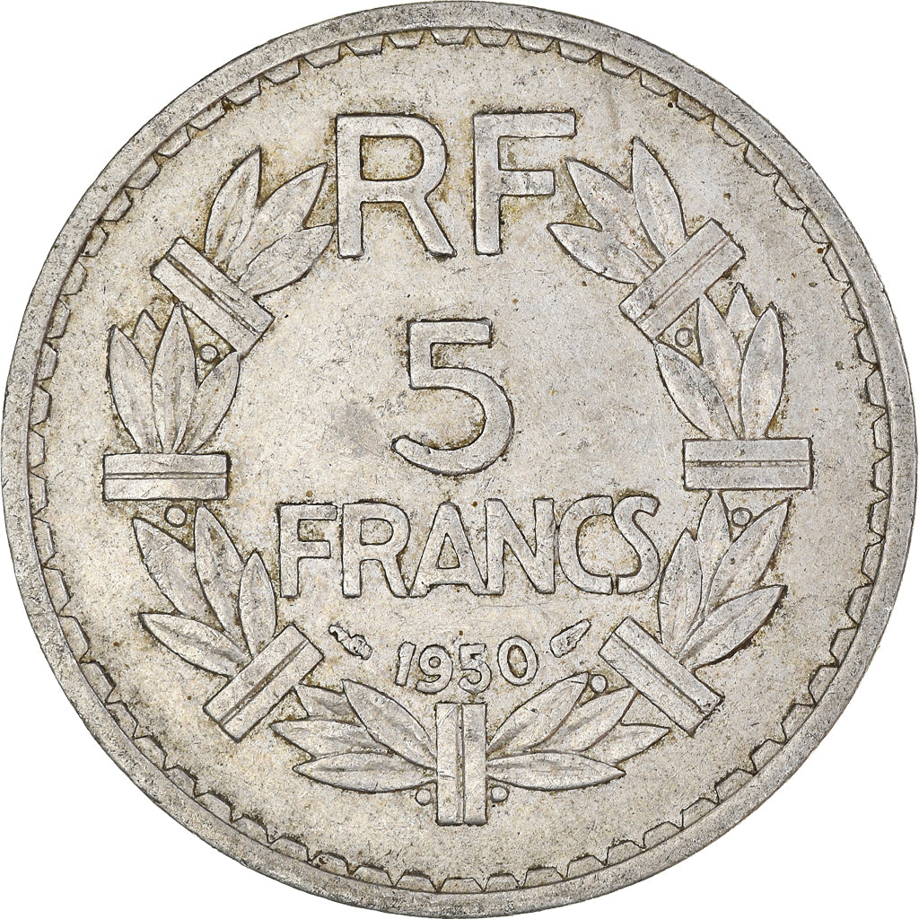 Moneda, Francia, 5 Francs, 1950