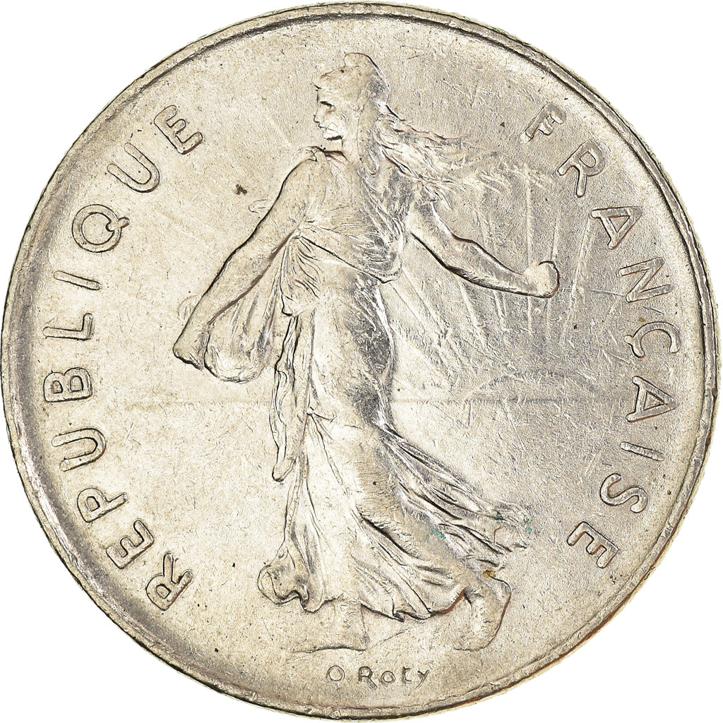 Münze, Frankreich, 5 Francs, 1975