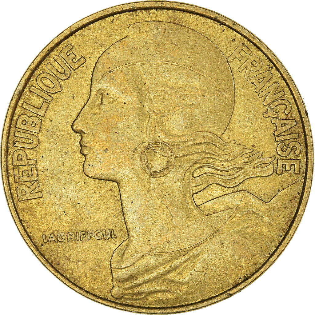 Münze, Frankreich, 20 Centimes, 1978
