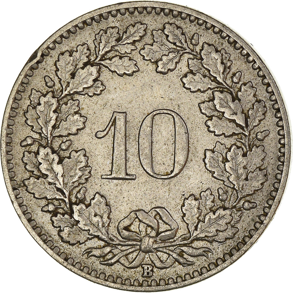 Münze, Schweiz, 10 Rappen, 1932