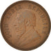South Africa, Penny, 1898, AU(50-53), Bronze, KM:2