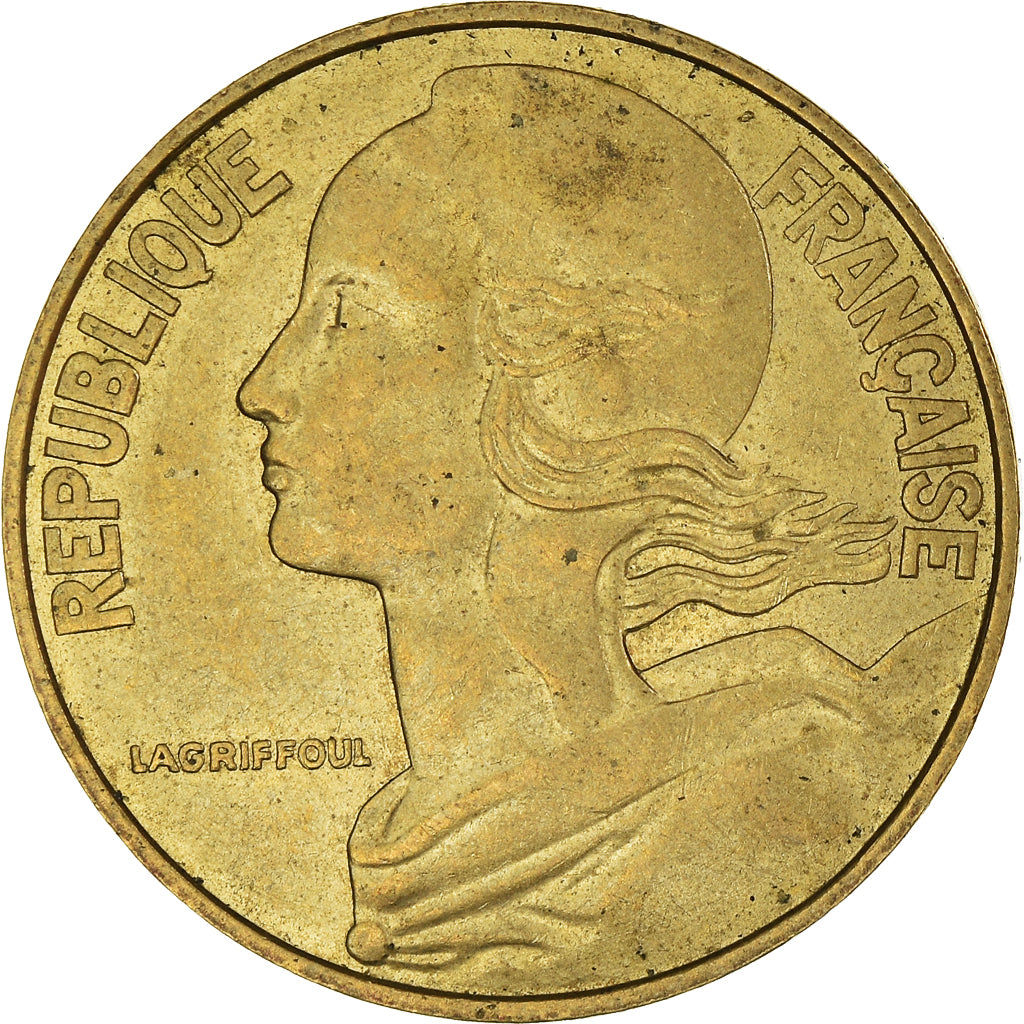 Monnaie, France, 20 Centimes, 1982