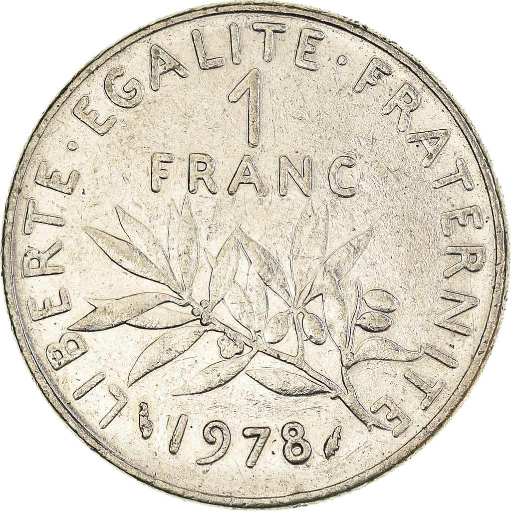 Moneta, Francia, Franc, 1978