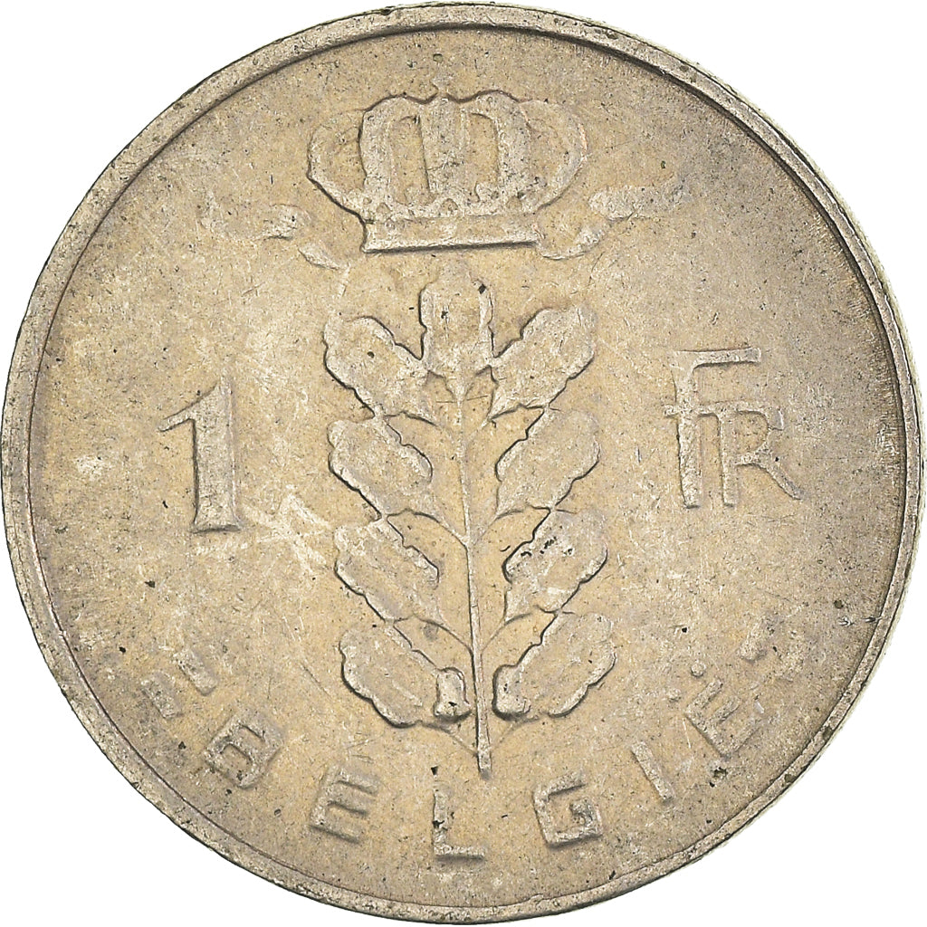 Coin, Belgium, Franc, 1967