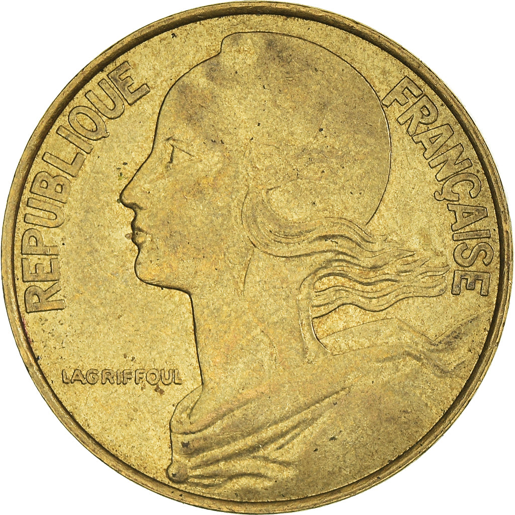 Moneda, Francia, 20 Centimes, 1997