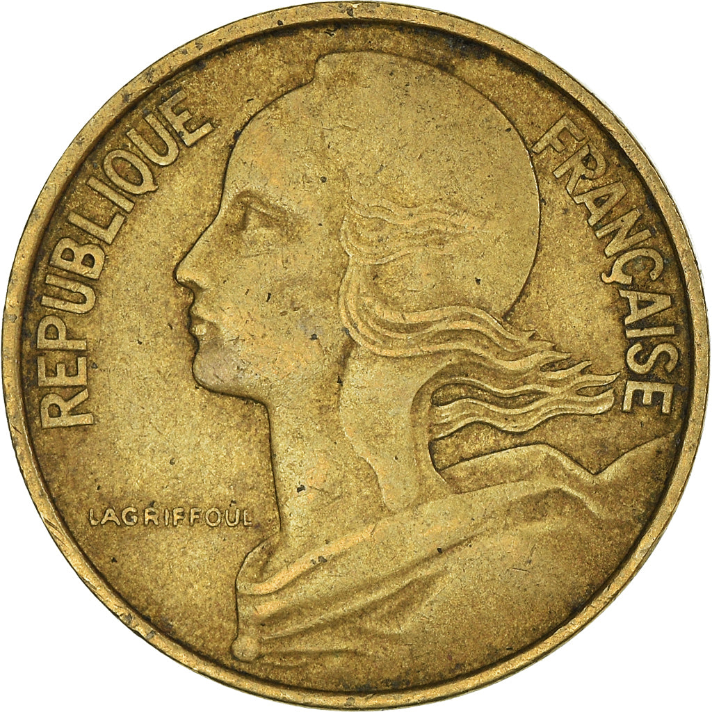 Coin, France, 10 Centimes, 1969