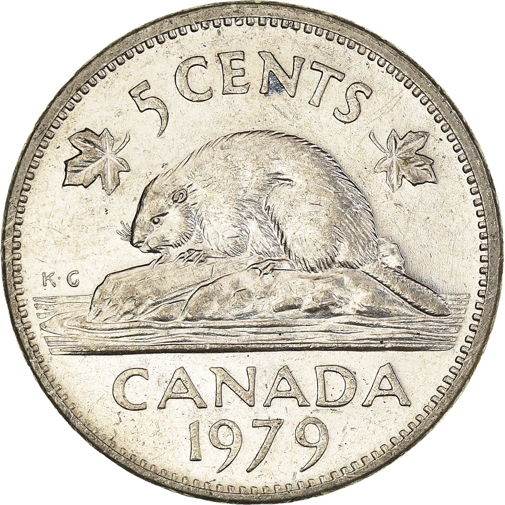 Moneta, Canada, 5 Cents, 1979