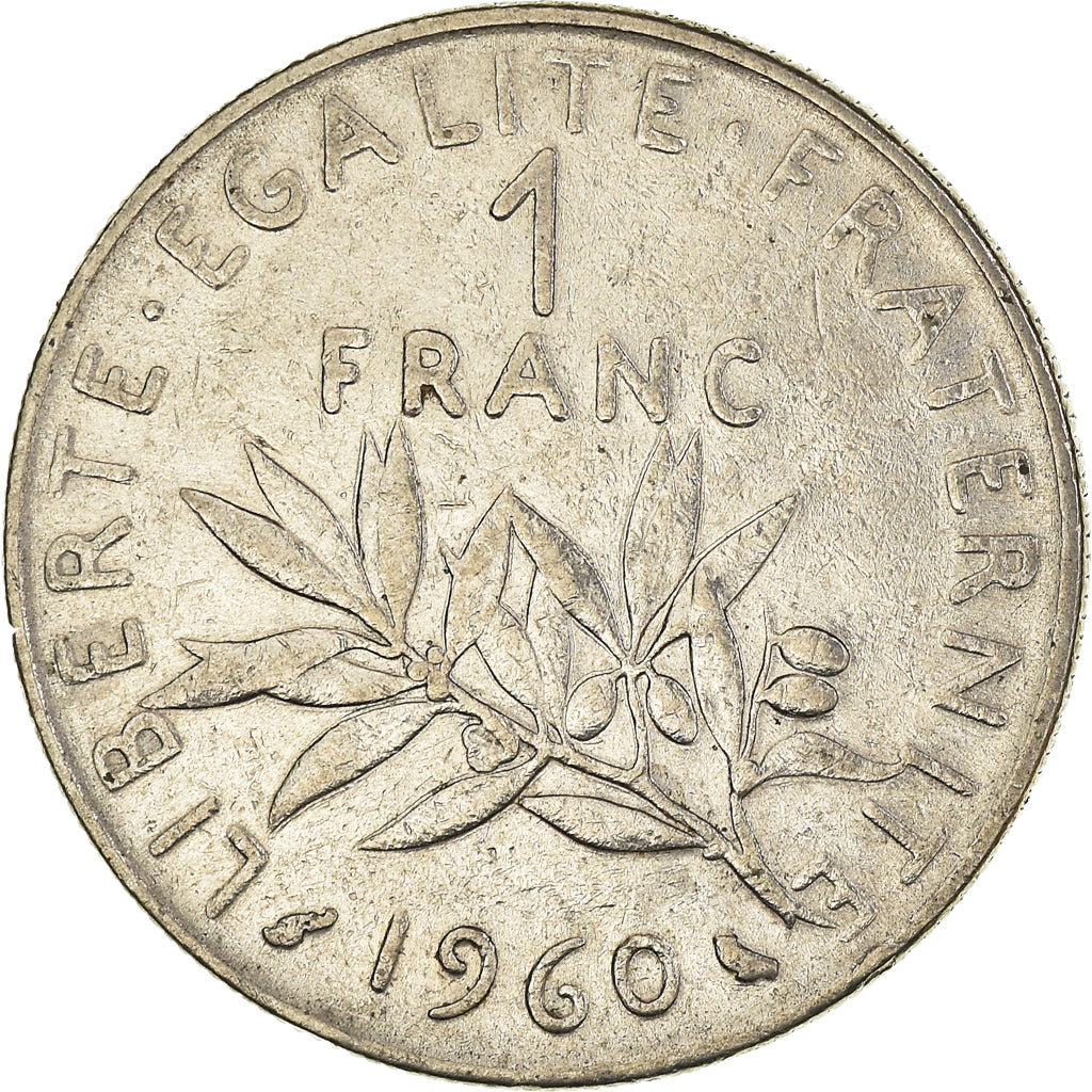 Coin, France, Franc, 1960