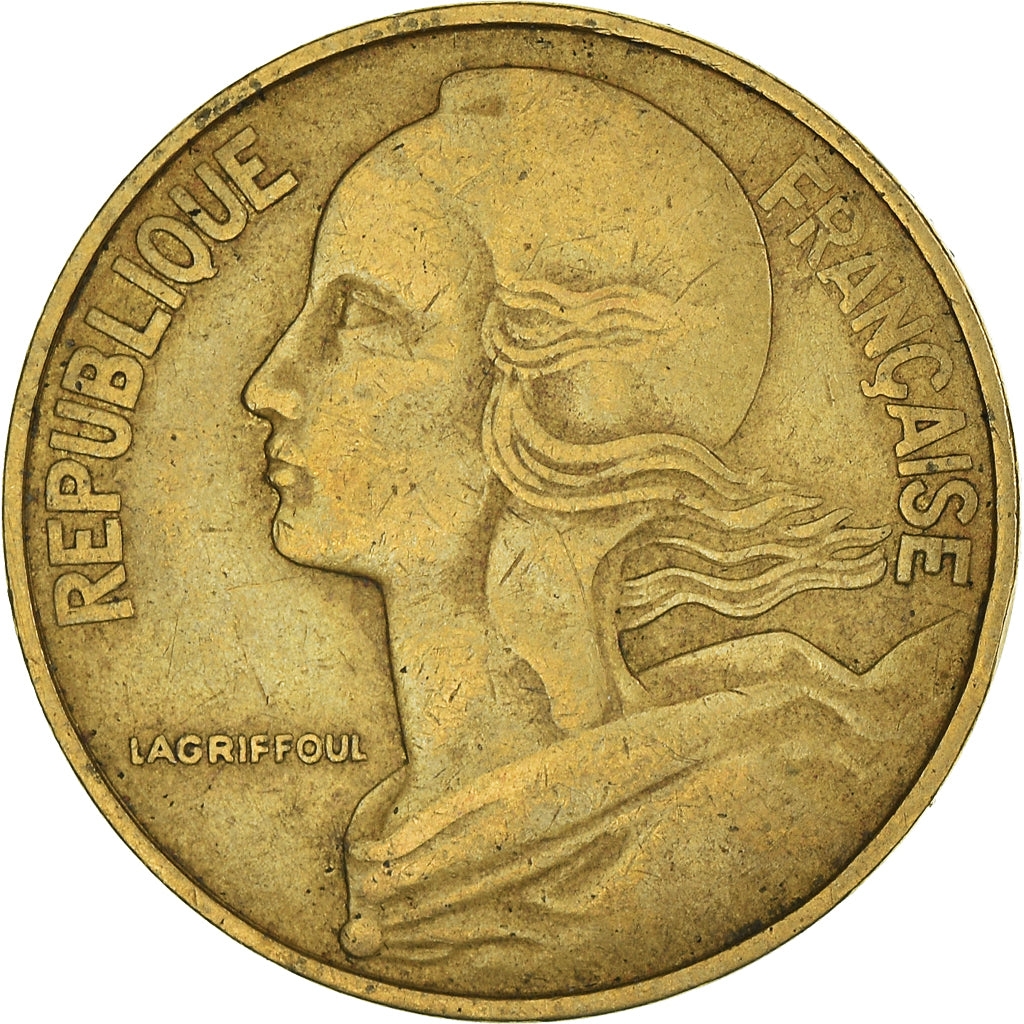 Moneta, Francia, 20 Centimes, 1963