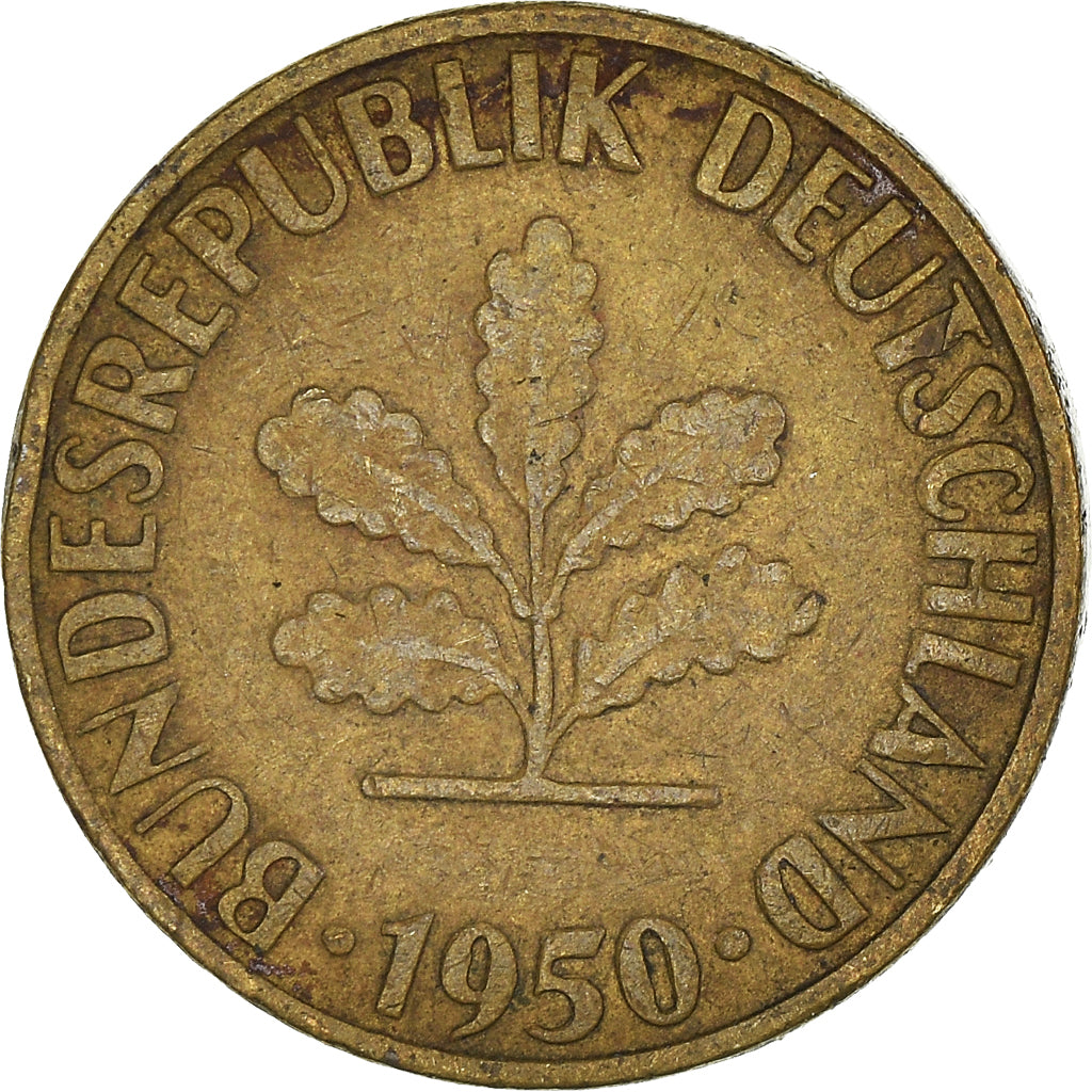 Münze, Bundesrepublik Deutschland, 5 Pfennig, 1950