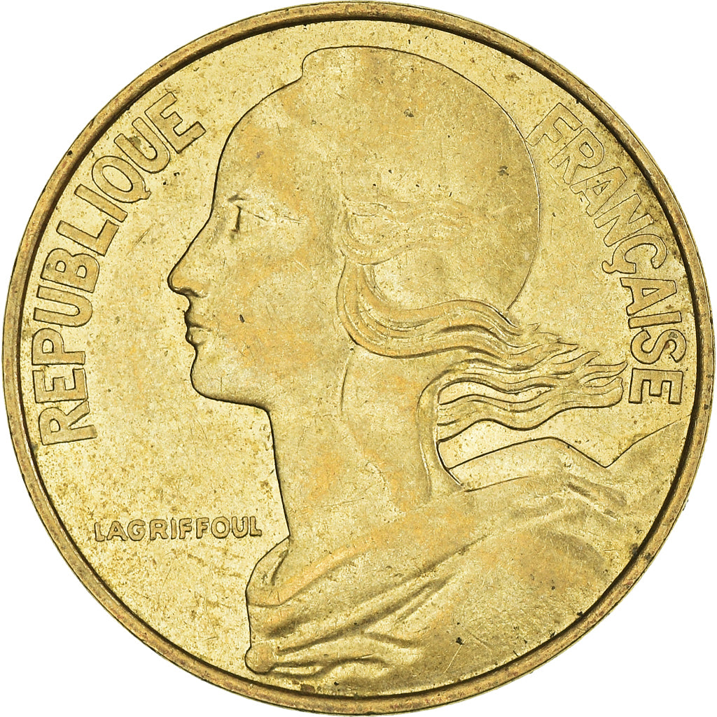 Moneda, Francia, 20 Centimes, 1981