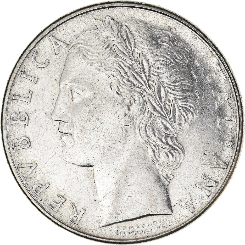Moneda, Italia, 100 Lire, 1977