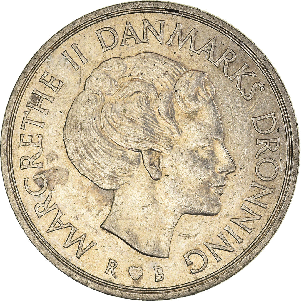 Moneda, Dinamarca, Krone, 1982