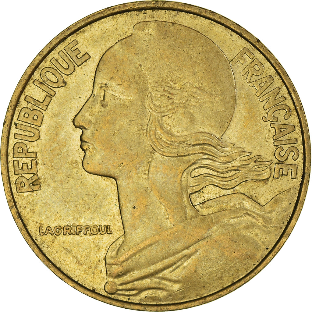 Munten, Frankrijk, 20 Centimes, 1981