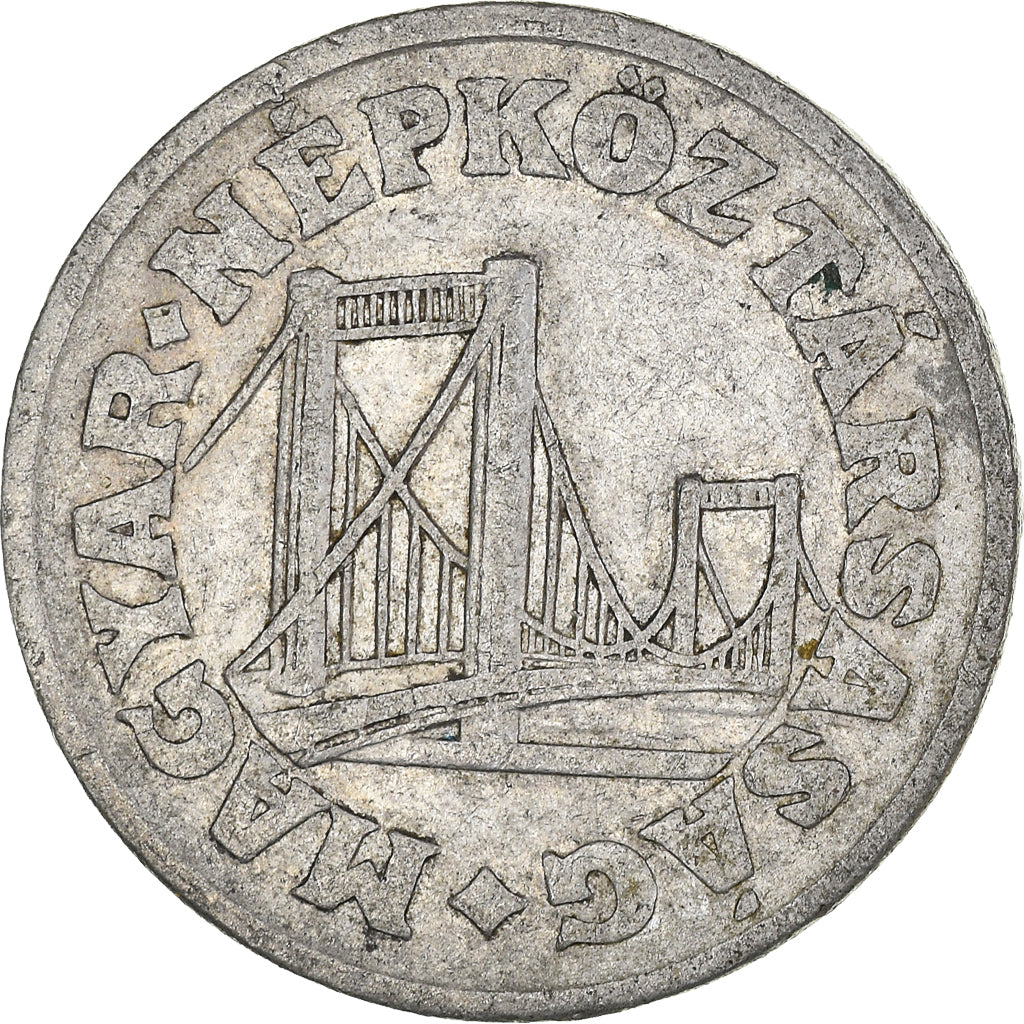 Moneda, Hungría, 50 Fillér, 1967