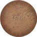 Argentina, BUENOS AIRES, 2 Réales, 1855, EF(40-45), Copper, KM:9