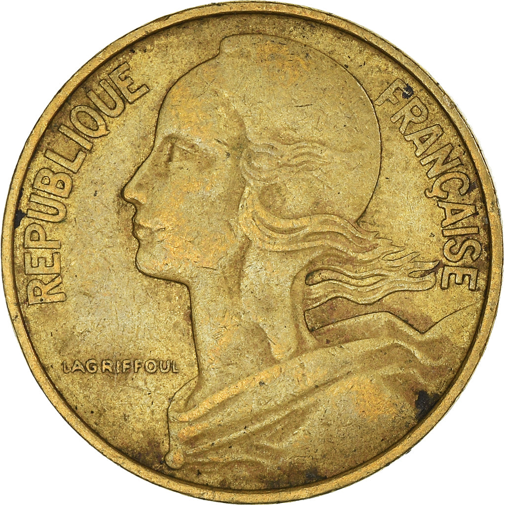 Coin, France, 10 Centimes, 1972