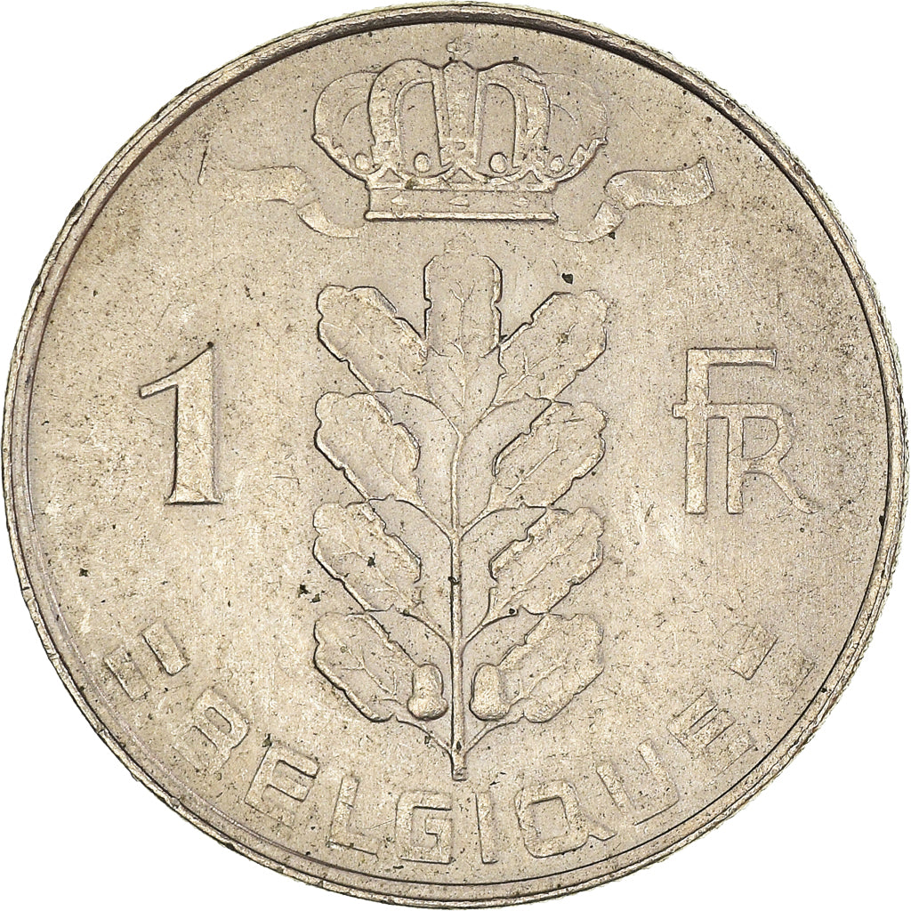 Coin, Belgium, Franc, 1974