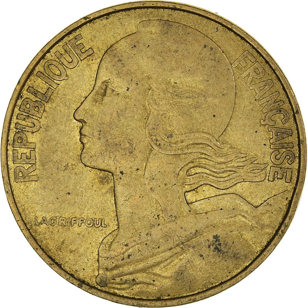 Coin, France, 20 Centimes, 1979