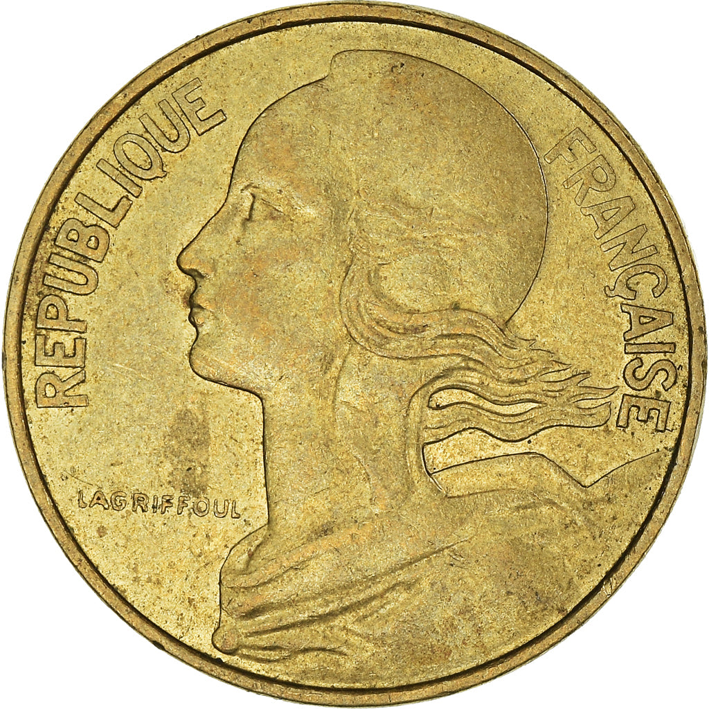 Coin, France, 10 Centimes, 1982