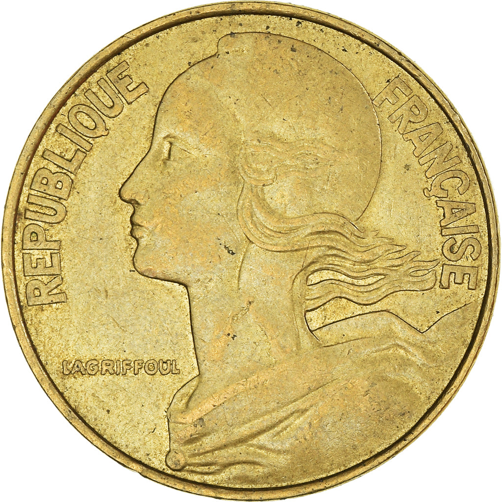 Munten, Frankrijk, 20 Centimes, 1981