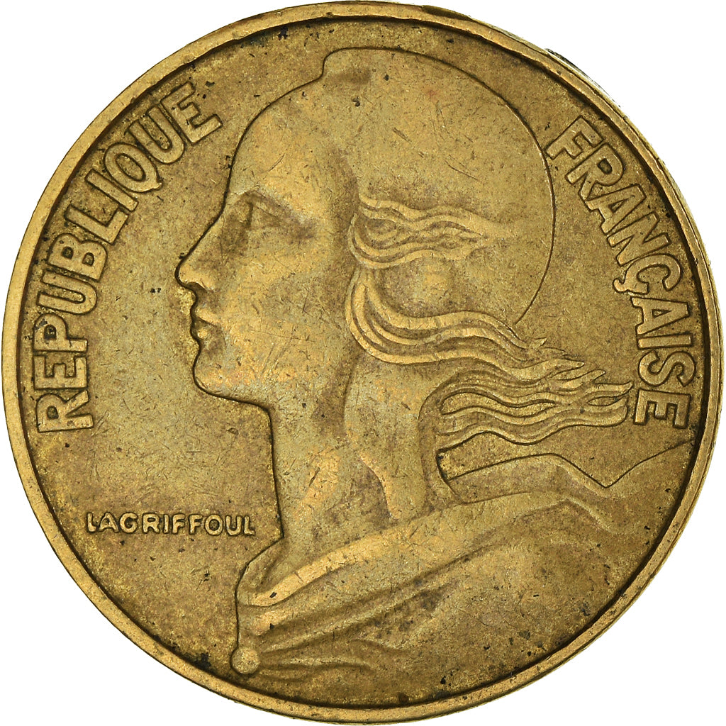 Moneda, Francia, 20 Centimes, 1967