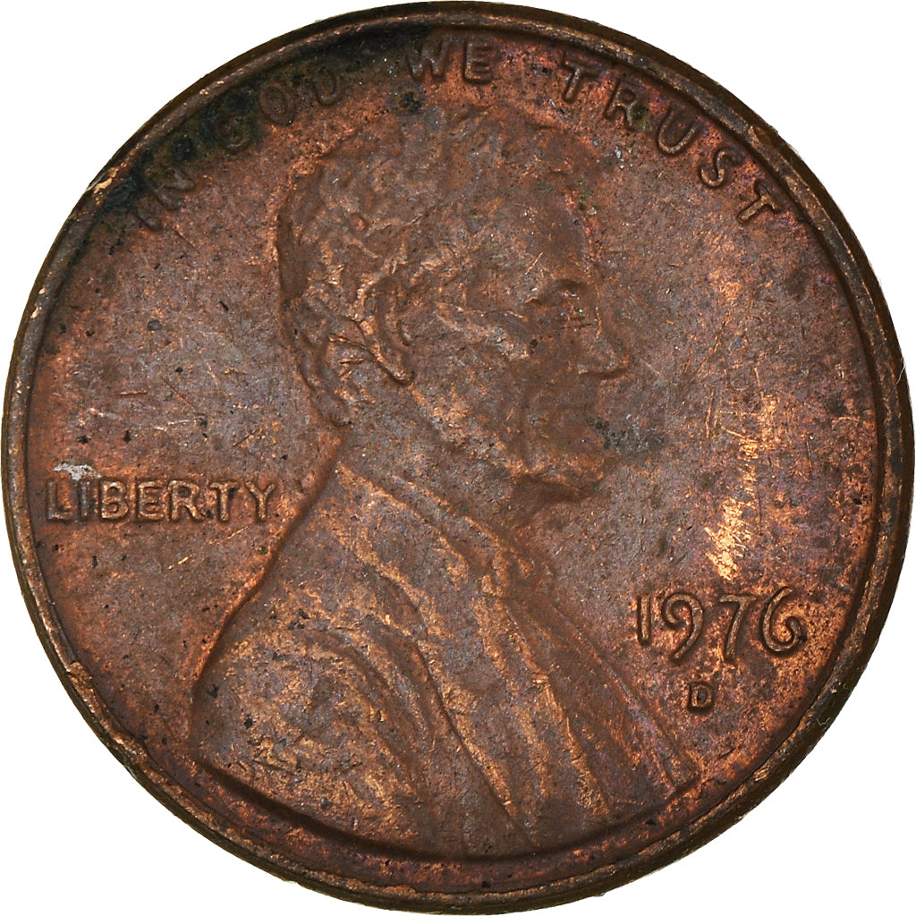 Moneta, Stati Uniti, Cent, 1976